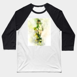 Jet Set Radio - Gum *watercolor* Baseball T-Shirt